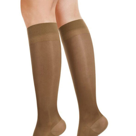 Media a la Rodilla Punta Cerrada transparenten 15-20 mmHg